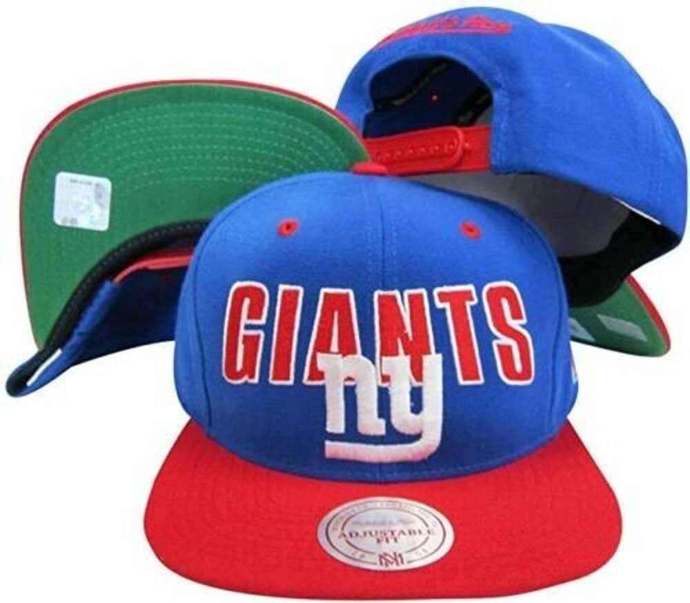 Mitchell & Ness Vintage NFL New York Giants Horizon Snapback Hat
